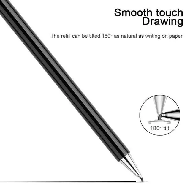 Alt view image 3 of 7 - Removable Refill Capacitive Touch Screen Stylus Pen for Xiaoxin Pad / Pad Pro (Black)