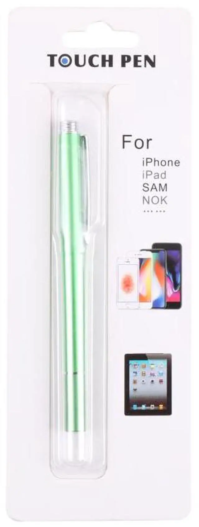 Alt view image 4 of 7 - Universal Silicone Disc Nib Capacitive Stylus Pen (Red)