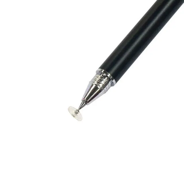 Alt view image 4 of 5 - AT-11 Mobile Phone Tablet Universal Touch Screen Capacitive Pen Precision Stylus(Black) (Silvery)