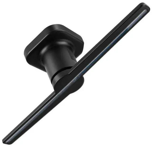 Alt view image 4 of 7 - 42cm Diameter 450 x 224 Pixels Resolution 3D Advertisement Player Machine , 224 LEDs Hologram Holographic Display Fan with Remote Control, Support 4GB Micro SD Card, AC 100-240V