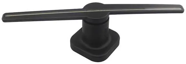 Alt view image 3 of 7 - 42cm Diameter 450 x 224 Pixels Resolution 3D Advertisement Player Machine , 224 LEDs Hologram Holographic Display Fan with Remote Control, Support 4GB Micro SD Card, AC 100-240V