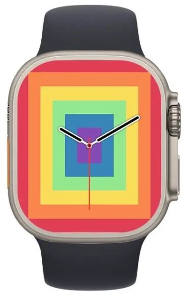 Alt view image 2 of 7 - T800 Ultra 1.99 inch Silicone Band Smart Watch Support Heart Rate / ECG (Black)
