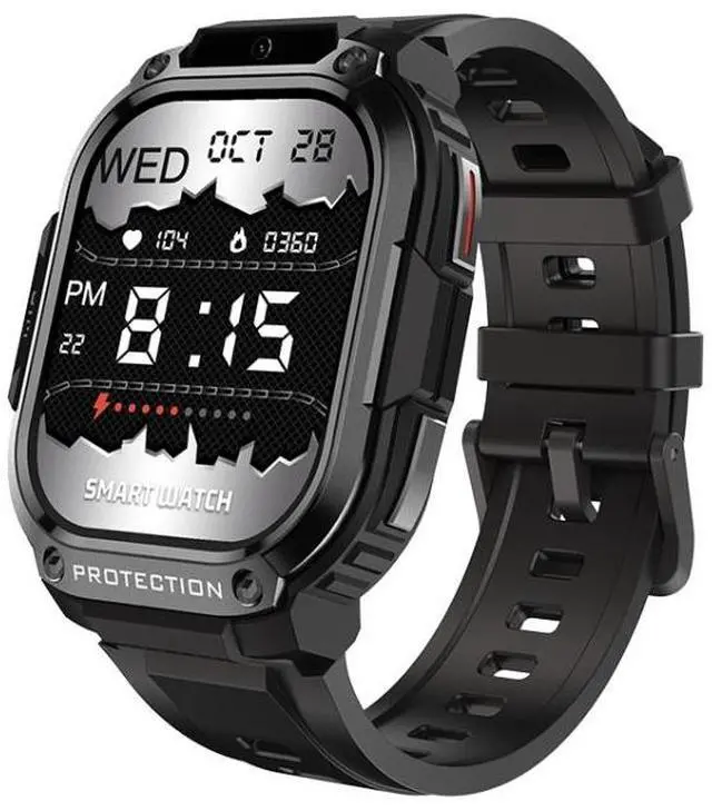 Main image of LEMFO DM63 2.13 inch AMOLED Square Screen Smart Watch Android 8.1 2GB+16GB (Black)