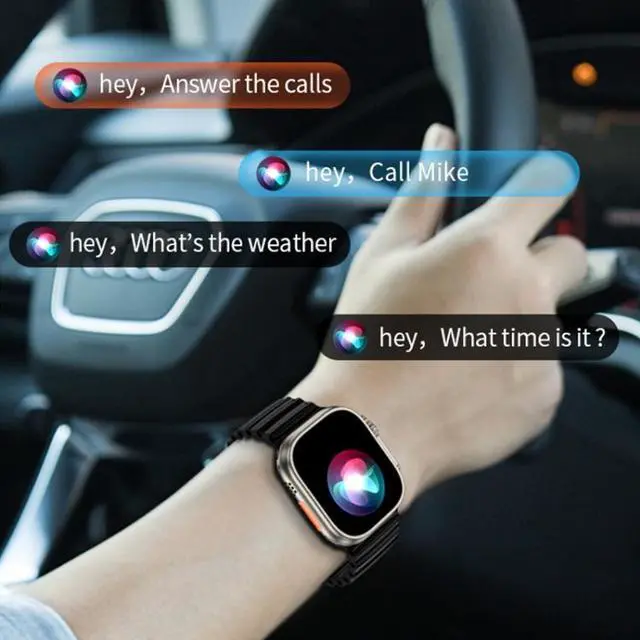 Alt view image 6 of 7 - GS29 2.08 inch IP67 Waterproof 4G Android 9.0 Smart Watch Support AI Video Call / GPS 2G+32G (Black)