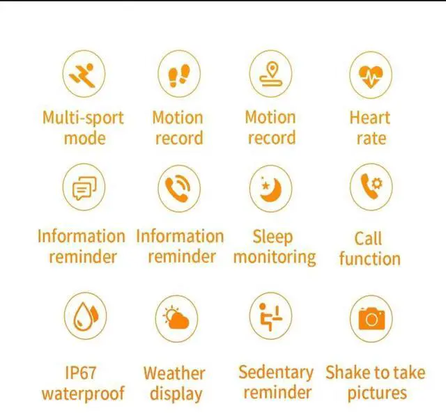 Alt view image 4 of 7 - H10 1.54inch Color Screen Smart Watch IP67 Waterproof,Support Bluetooth Call/Heart Rate Monitoring/Blood Pressure Monitoring/Blood Oxygen Monitoring/Sleep Monitoring (Pink)