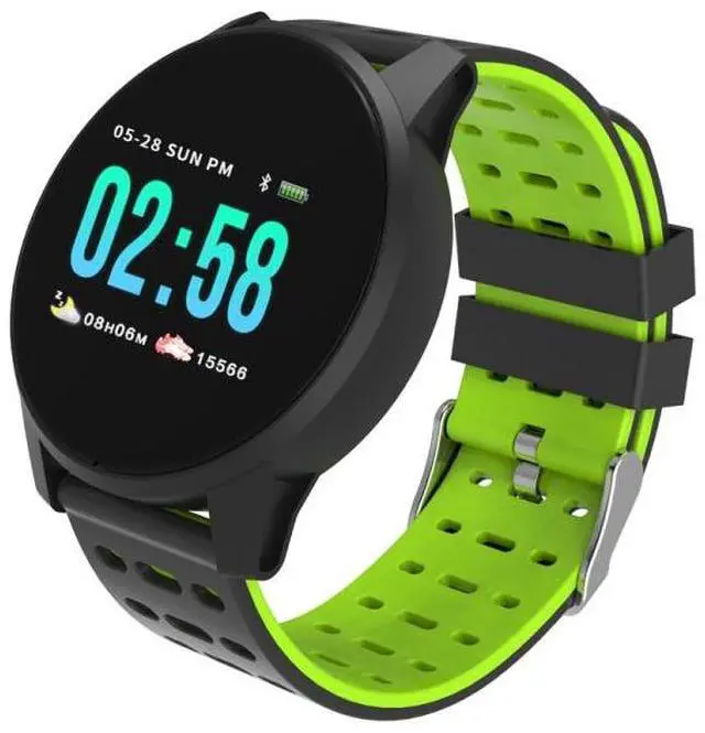 Alt view image 2 of 7 - KY108 1.3 inches 240x240 Resolution Smart Bracelet IP67 Waterproof, Support Call Reminder /Heart Rate Monitoring /Sleep Monitoring /Blood Pressure Monitoring /Blood Oxygen Monitoring (Red)