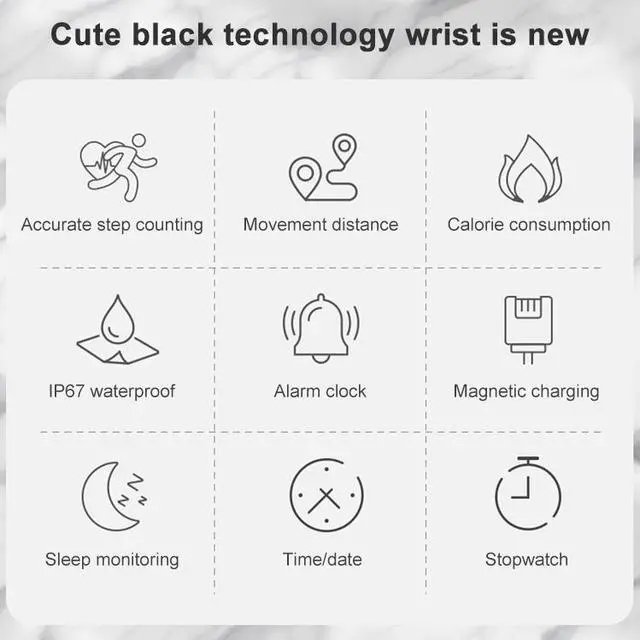 Alt view image 3 of 7 - 1.09 inch IPS Color Screen IP67 Waterproof Smart Watch, Support Sleep Monitoring / Heart Rate Monitoring / Blood Pressure Monitoring / Multi-sports Mode, Style: Steel Strap (Silver)