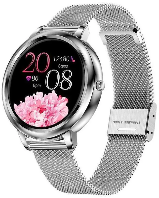 Main image of 1.09 inch IPS Color Screen IP67 Waterproof Smart Watch, Support Sleep Monitoring / Heart Rate Monitoring / Blood Pressure Monitoring / Multi-sports Mode, Style: Steel Strap (Silver)