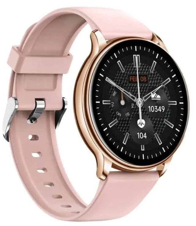 Alt view image 7 of 7 - Y33 1.32 inch TFT Color Screen Smart Watch, Support Bluetooth Calling/Blood Pressure Monitoring (Black)