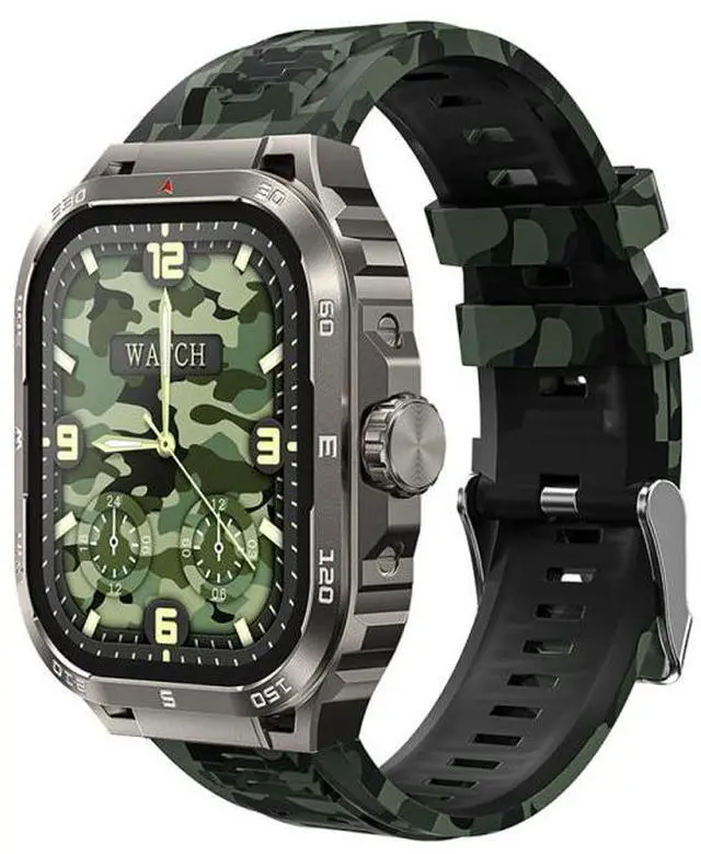 Main image of WK WH-03 2.01 inch Smart Watch Supports Bluetooth Calls (Camouflag)