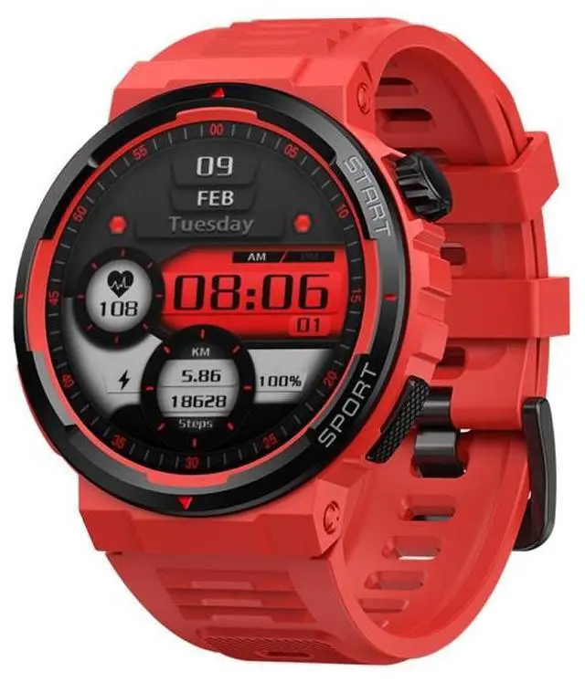 Main image of Zeblaze Ares 3 Plus 1.43 inch Fitness & Wellness Smart Watch Supports 24H Health Monitoring (Flame Red)