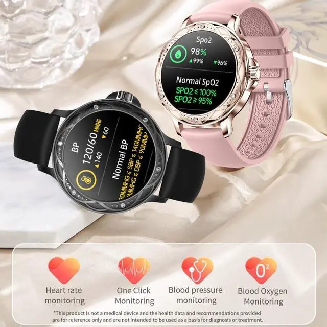 Alt view image 4 of 7 - CF12 1.2 inch Waterproof Smart Silicone Strap Wristband Support Heart Rate Monitoring / Blood Pressure Monitoring CF12 Silicone Strap (Pink) (Pink)