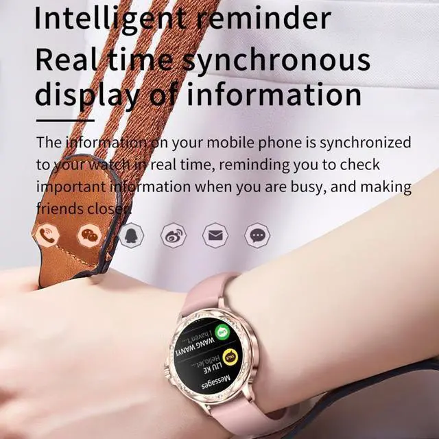 Alt view image 7 of 7 - CF12 1.2 inch Waterproof Smart Silicone Strap Wristband Support Heart Rate Monitoring / Blood Pressure Monitoring CF12 Silicone Strap (Pink) (Pink)