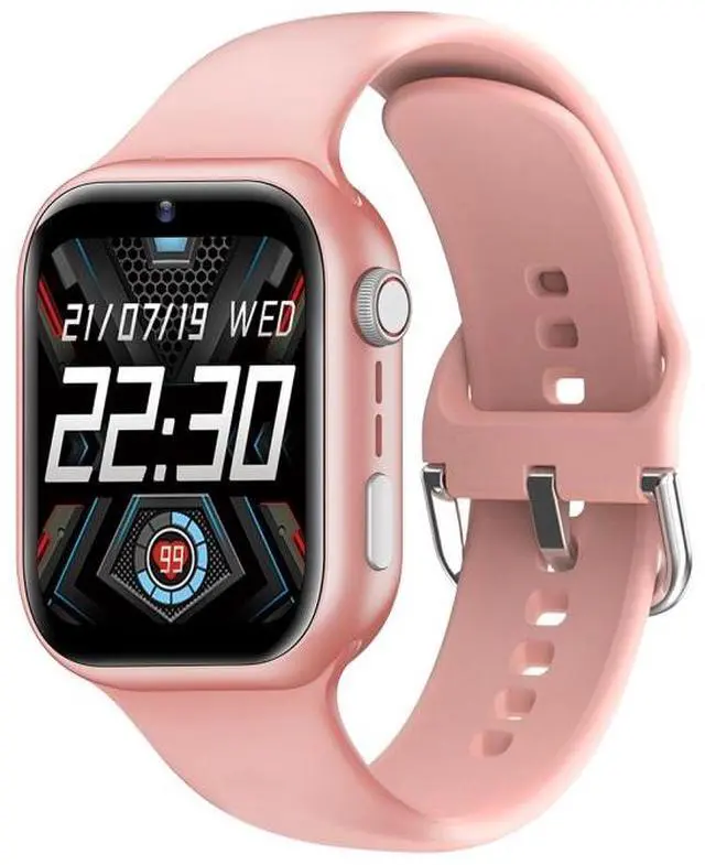 Main image of K20 1.81 inch Children Sport Smart Watch, Support Video Call / Message Notification / GPS / WiFi / AI (Pink)