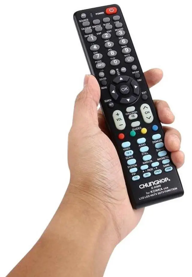 Alt view image 6 of 7 - CHUNGHOP E-K906 Universal Remote Controller for KONKA LED TV / LCD TV / HDTV / 3DTV
