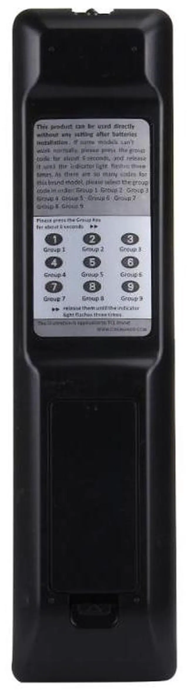 Alt view image 3 of 7 - CHUNGHOP E-T908 Universal Remote Controller for TCL LED TV / LCD TV / HDTV / 3DTV