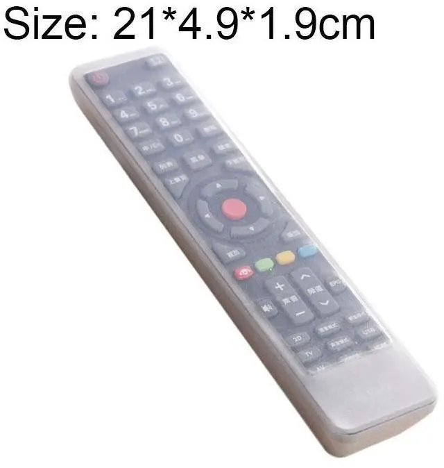 Main image of 5 PCS Remote Control Silicone Protective Cover, Size: 21*4.9*1.9cm