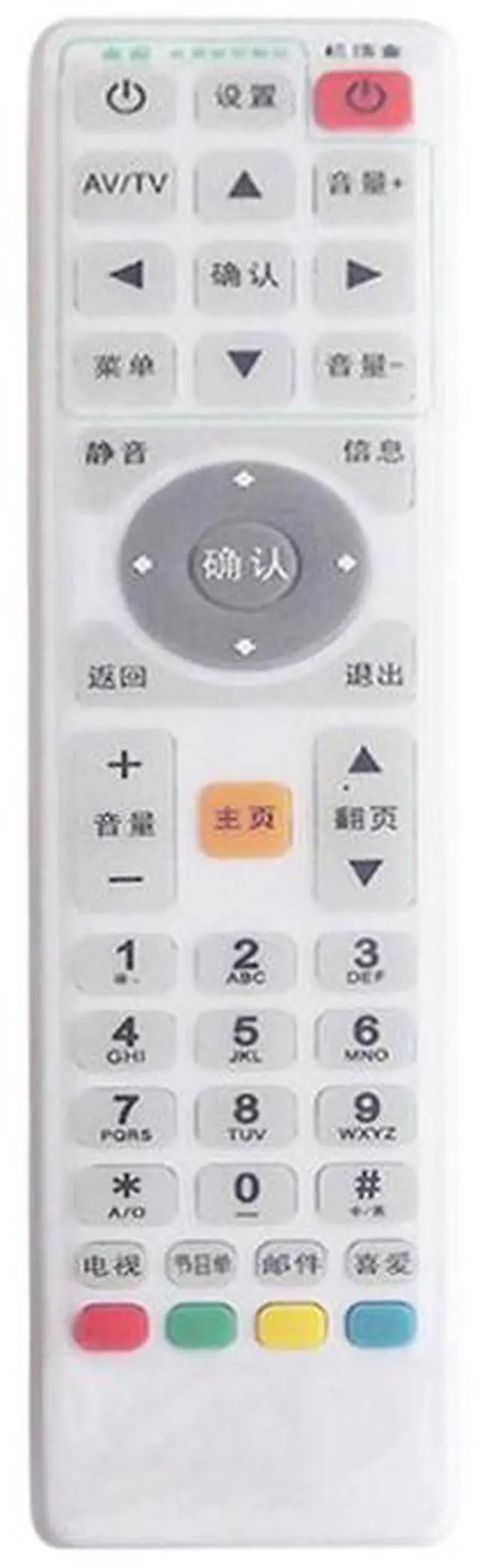 Alt view image 2 of 5 - 5 PCS Smart TV Box Remote Control Waterproof Dustproof Silicone Protective Cover, Size: 21*5*2cm