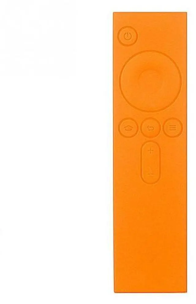 Main image of 6 PCS Soft Silicone TPU Protective Case Remote Rubber Cover Case for Remote Control I Mi TV Box (Orange)