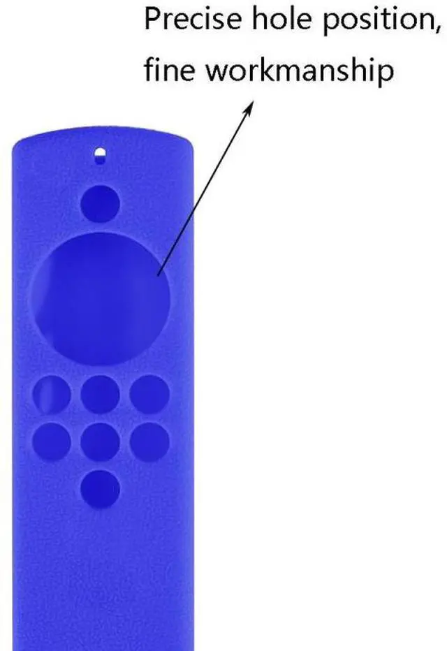 Alt view image 3 of 4 - 2 PCS Y19 Remote Control Silicone Protective Cover for Alexa Voice Remote Lite / Fire TV Stick Lite (Red)