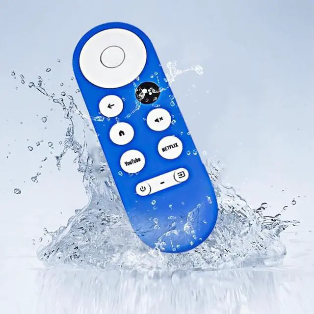 Alt view image 4 of 6 - For Google Chromecast 2020 Y16 Remote Control Anti-fall Silicone Protective Case Y16 (Red) (Red)