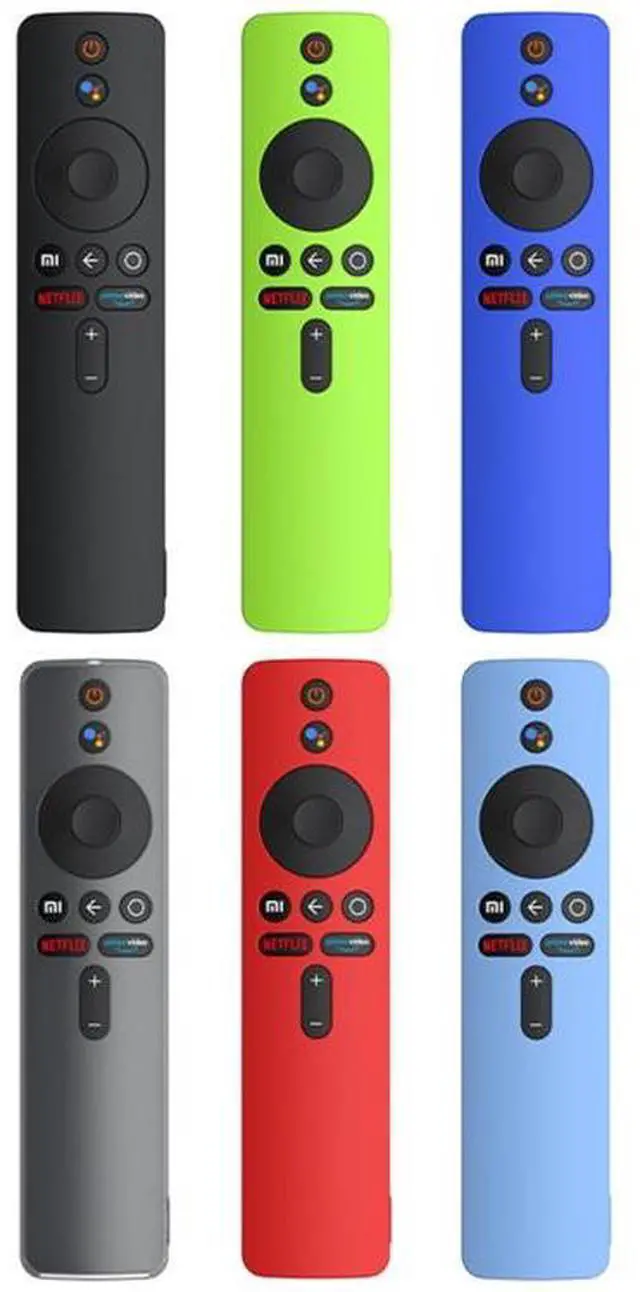 Alt view image 2 of 3 - For Xiaomi MiBox S Sky Blue For MiBox S Solid Color Silicone Protective Cover For MiBox S Sky Blue (Sky Blue) Black