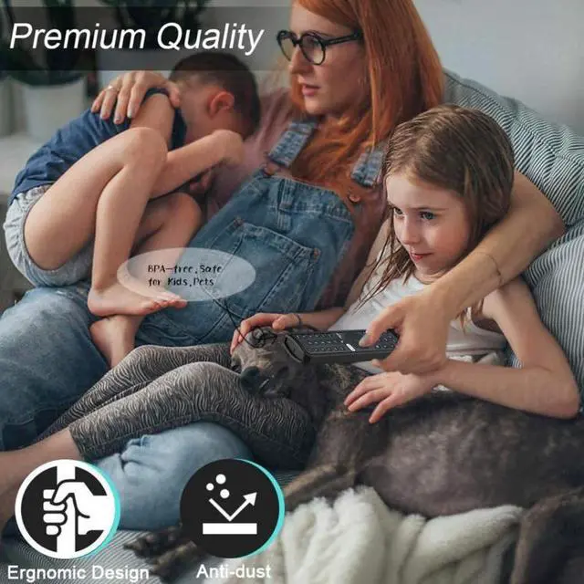 Alt view image 6 of 6 - for Xiaomi P1 Blue Suitable for P1 Remote Control Twill Washable Drop-proof Silicone Case for P1 Blue (Blue) Black