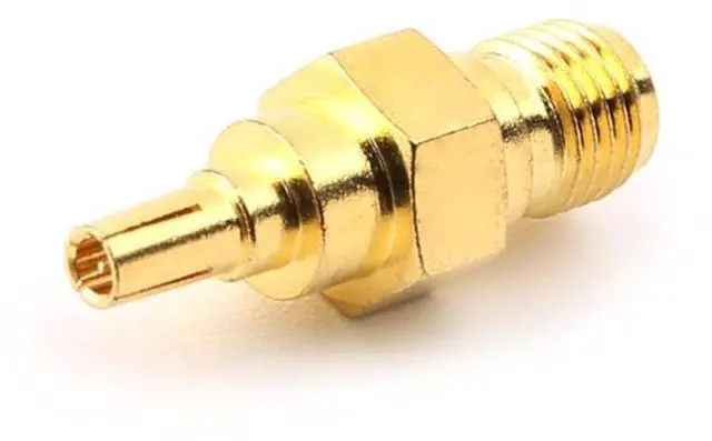 Alt view image 2 of 4 - 2 PCS SMA Female to CRC9 Male RF Coaxial Connector
