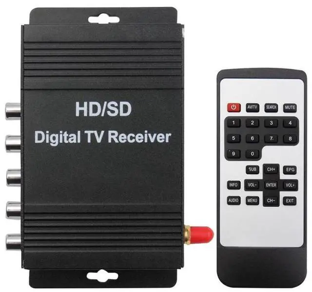 Alt view image 2 of 7 - High Speed ISDB-T Mobile Digital Car TV Receiver, Suit for Brazil / Peru / Chile etc. South America Market(Black)