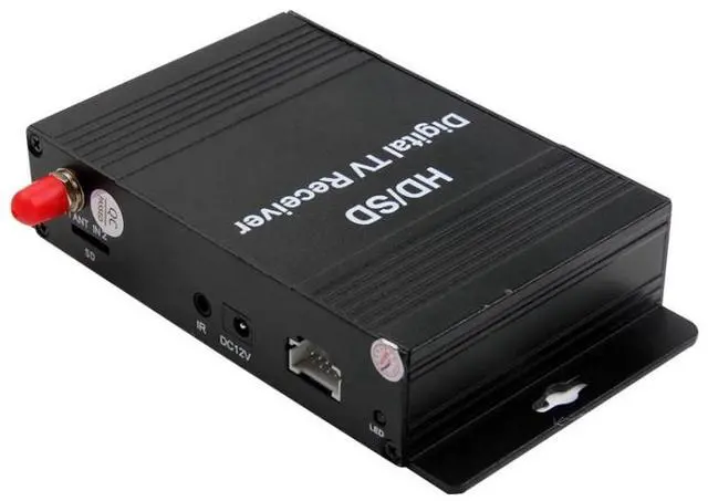 Alt view image 3 of 7 - High Speed ISDB-T Mobile Digital Car TV Receiver, Suit for Brazil / Peru / Chile etc. South America Market(Black)