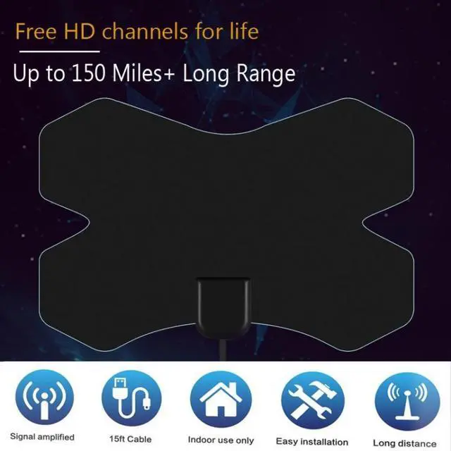Alt view image 4 of 7 - MYC-HDTV050 X Shield 25dB 4K HDTV Antenna, Reception Range: 150 Miles