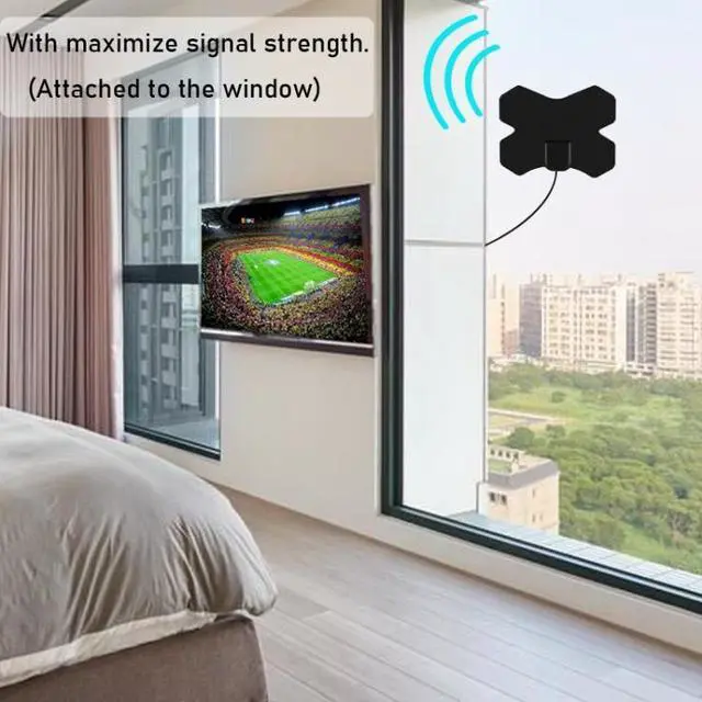 Alt view image 7 of 7 - MYC-HDTV050 X Shield 25dB 4K HDTV Antenna, Reception Range: 150 Miles