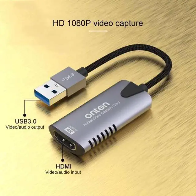 Alt view image 5 of 6 - Onten US302 USB3.0 Audio Video Capture Card