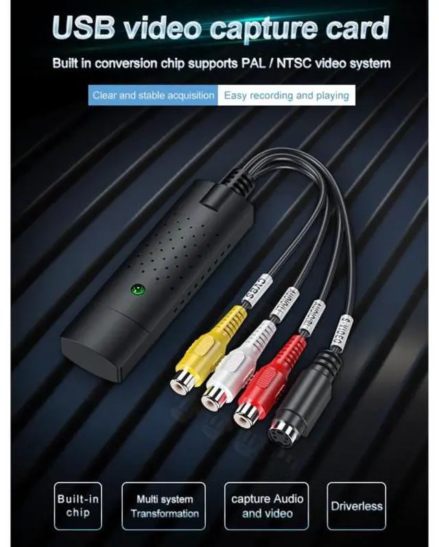 Alt view image 4 of 7 - DVD Maker USB 2.0 Video Capture & Edit , Support MPEG-1/MPEG-2 Compression Format, Chip: MA2106, DC60 (Style 1)