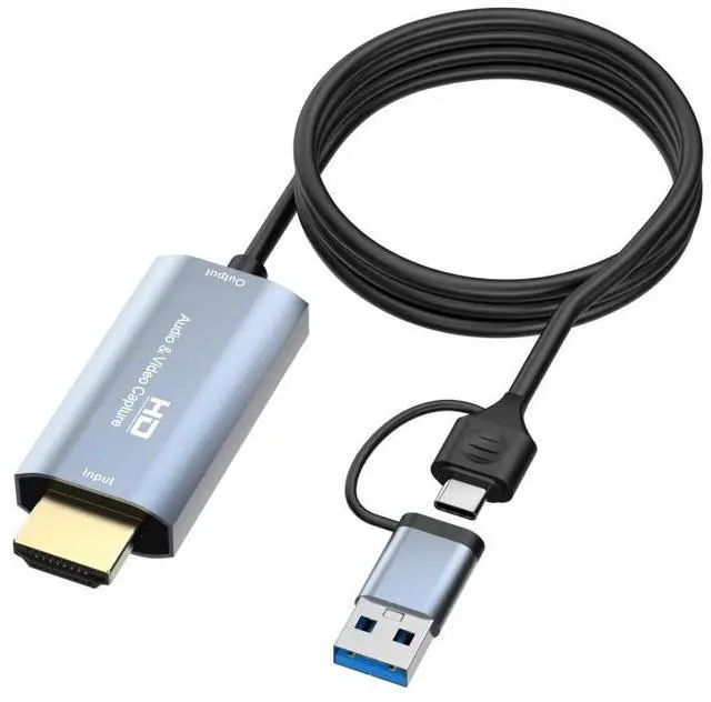 Main image of Z36 HDMI/M Male to USB-Type C/M Male HD Video Capture Card, Length: 2m Z36