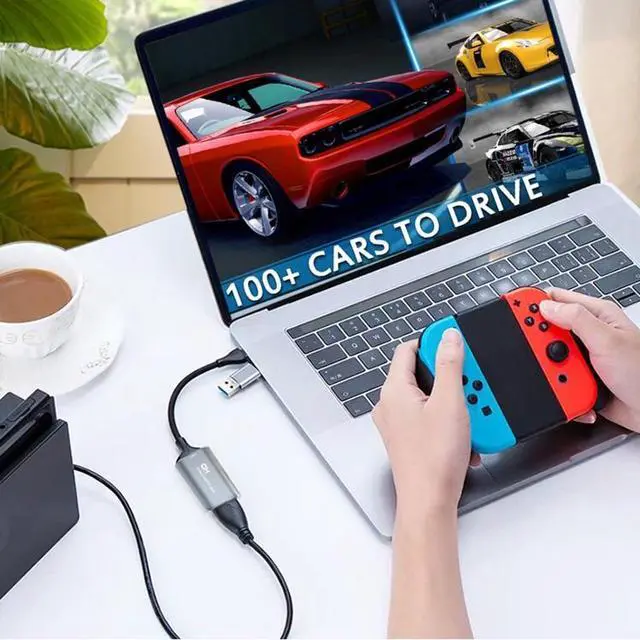 Alt view image 6 of 7 - Z36 HDMI/M Male to USB-Type C/M Male HD Video Capture Card, Length: 2m Z36