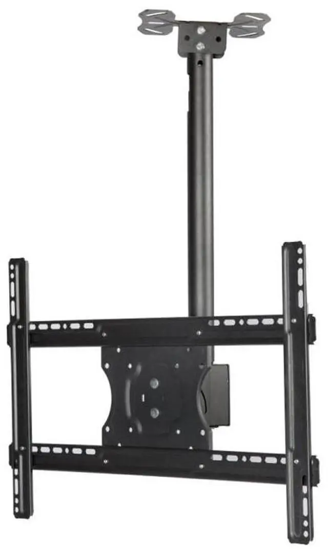 Alt view image 2 of 5 - 32-65 inch Universal Height & Angle Adjustable LCD TV Wall-mounted Ceiling Dual-use Bracket, Retractable Length: 2m