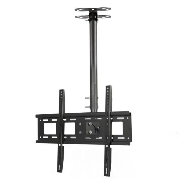 Alt view image 2 of 5 - 32-70 inch Universal Height & Angle Adjustable LCD TV Wall-mounted Ceiling Dual-use Bracket, Retractable Length: 1m