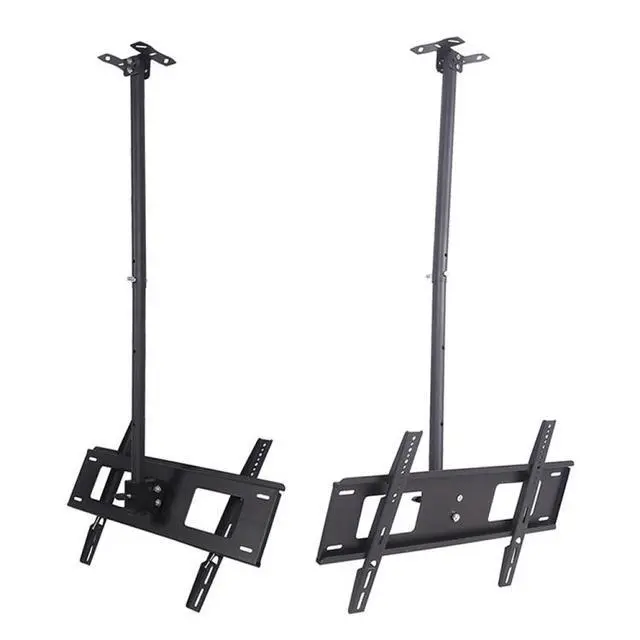 Alt view image 3 of 5 - 32-70 inch Universal Height & Angle Adjustable LCD TV Wall-mounted Ceiling Dual-use Bracket, Retractable Length: 1m