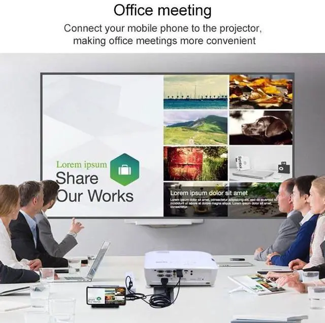 Alt view image 6 of 6 - OT-7537S 3 in 1 1080P Mobile HD Screen Player HDTV Cable