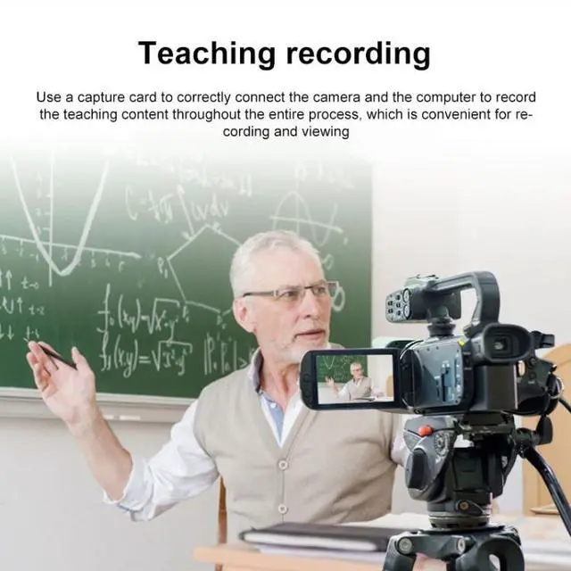 Alt view image 4 of 7 - CJK0266 USB3.0 Male to HDMI Female Audio Video Capture Card