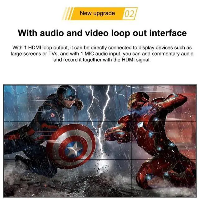 Alt view image 7 of 7 - EZCAP280H HD Video Capture Card 1080P HDMI Recorder Box