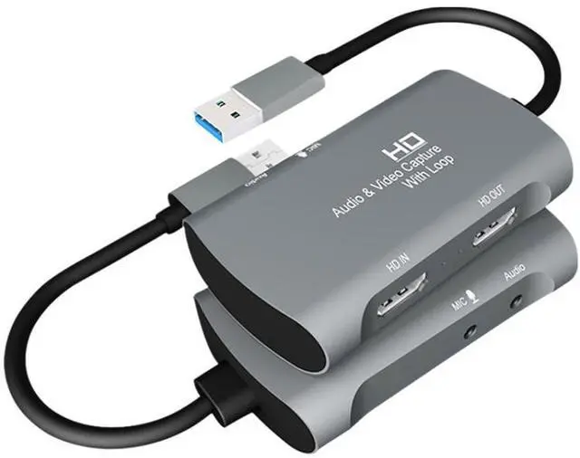Main image of Z30 HDMI Female + Mic to HDMI Female + Audio + USB 2.0 Video Capture Box