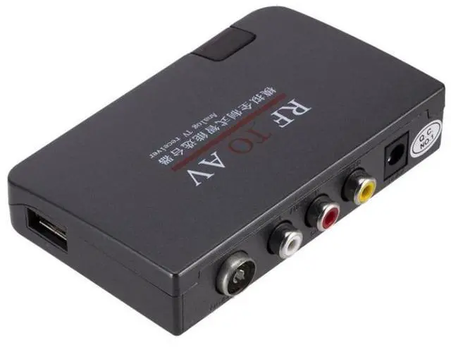 Alt view image 5 of 7 - RF To AV Converter TV Channel Selector Channel Extender, Supports Full Standard