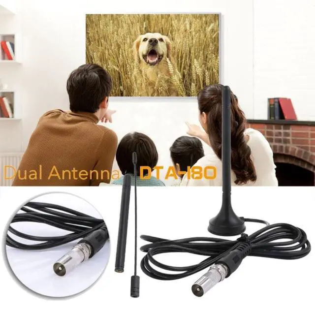 Alt view image 6 of 6 - Home Radio FM Antenna DTMB TV Signal Amplifier DVB-T/T2 Car Antenna
