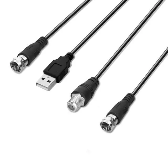 Alt view image 4 of 7 - Ultra-thin Indoor HD Digital TV Antenna with 50 Miles Long Range Amplifier (Black)