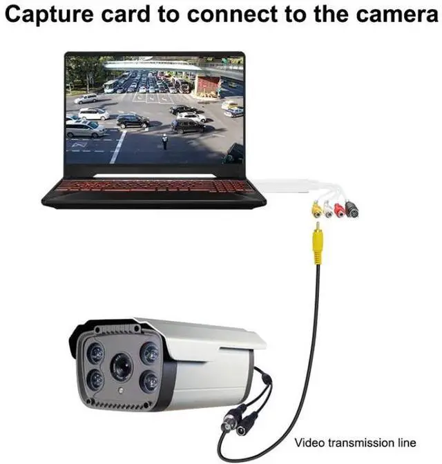 Alt view image 6 of 7 - Portable USB 2.0 Audio Video Capture Card Adapter VHS to DVD Video Capture for Win7 / Win8/ XP/ Vista, Free Drive