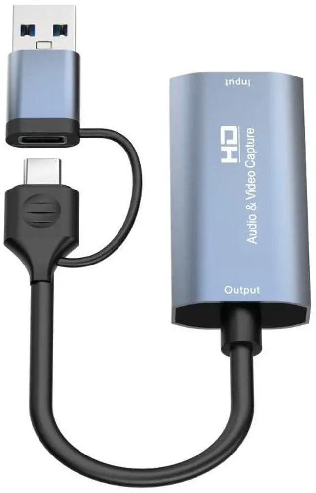 Alt view image 2 of 7 - Z29 HDMI/M Female to USB-Type C/M Male HD Video Capture Card Z29