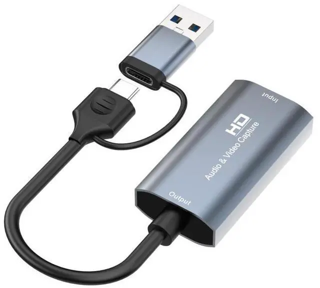 Alt view image 4 of 7 - Z29 HDMI/M Female to USB-Type C/M Male HD Video Capture Card Z29