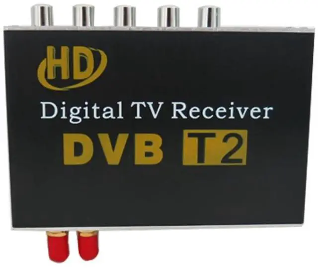 Alt view image 2 of 7 - High Speed 90km/h H.264 / AVC MPEG4 Mobile Digital Car DVB-T2 TV Receiver, Suit for Europe / Singapore / Thailand / Africa ect. Market(Black)